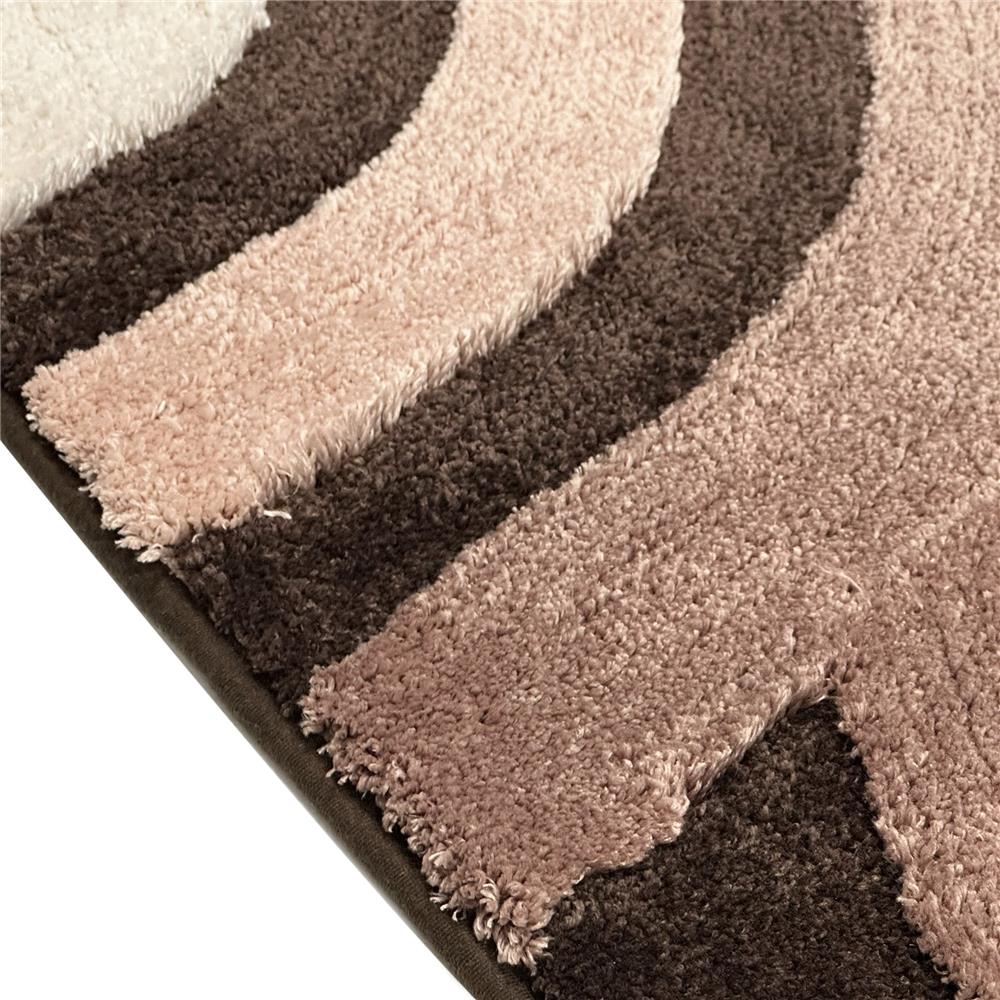 พรม HOME LIVING STYLE CURVE 45x70 ซม. สีน้ำตาล