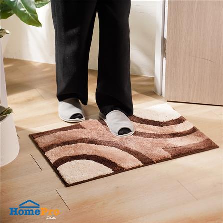 พรม HOME LIVING STYLE CURVE 45x70 ซม. สีน้ำตาล_6