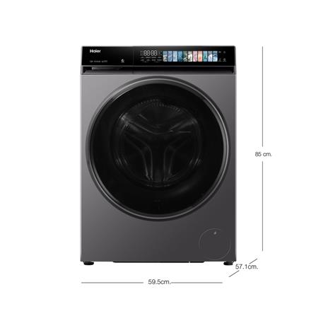 เครื่องซักผ้าฝาหน้า HAIER HW120-BP14367S8U1 12 กก. 1400 RPM อินเวอร์เตอร์ สีดำเงิน_14