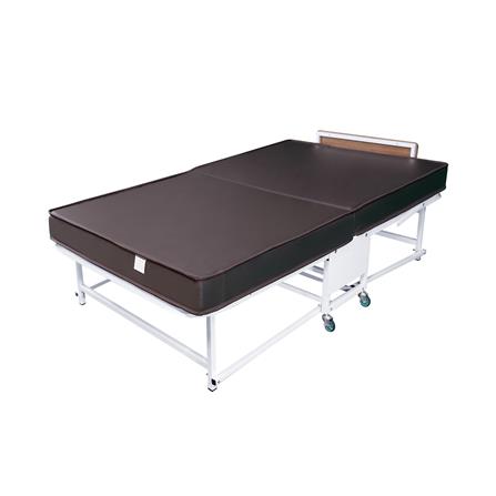 เตียงพับพร้อม TOPPER THAIBULL SSTPE245-105(TNR) สีขาว_0