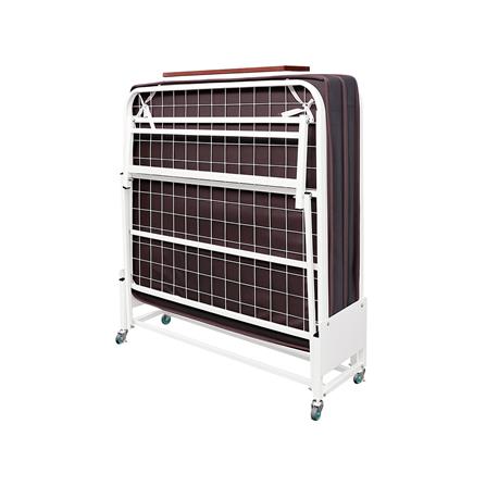 เตียงพับพร้อม TOPPER THAIBULL SSTPE245-105(TNR) สีขาว_4