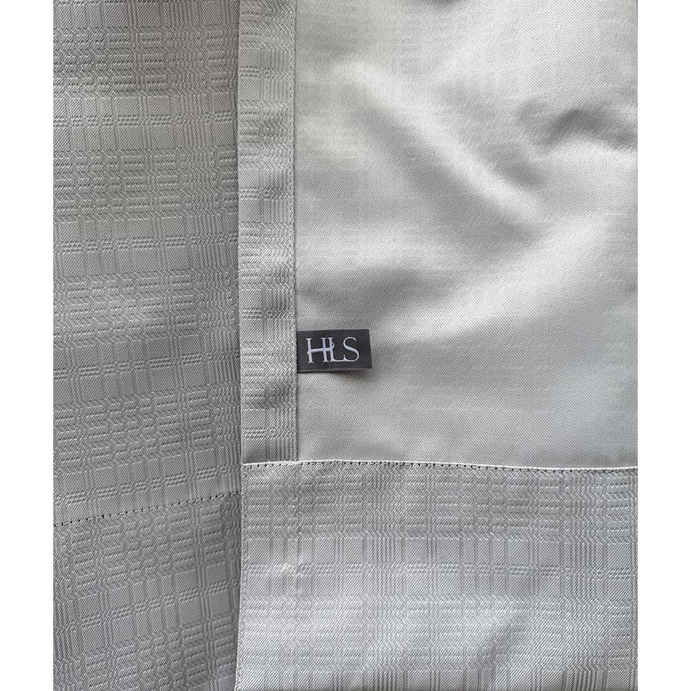 ผ้าม่าน EYELET HOME LIVING STYLE TARTAN UV 140x160 ซม. สีเทา