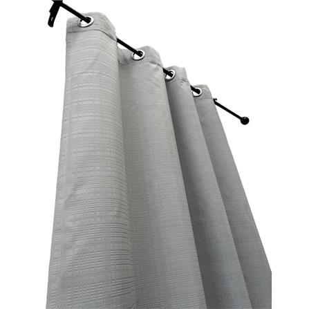 ผ้าม่าน EYELET HOME LIVING STYLE TARTAN UV 140x160 ซม. สีเทา_2