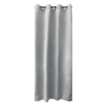 ผ้าม่าน EYELET HOME LIVING STYLE TARTAN UV 140x220 ซม. สีเทา_0