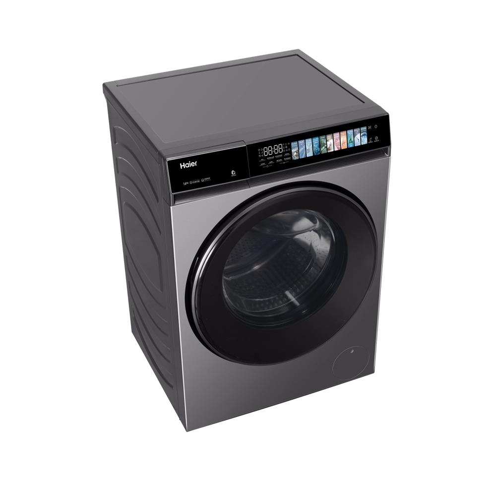 เครื่องซักผ้าฝาหน้า HAIER HW140-BP14367S8U1 14 กก. 1400 RPM อินเวอร์เตอร์ สีดำเงิน