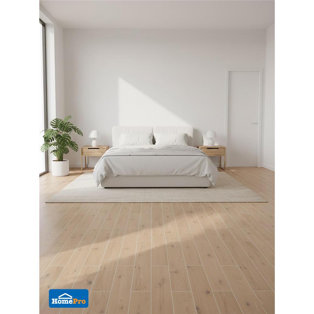 กระเบื้องยางหลังกาว 15.24x91.44 ซม. TARA โอ๊ค บราวน์