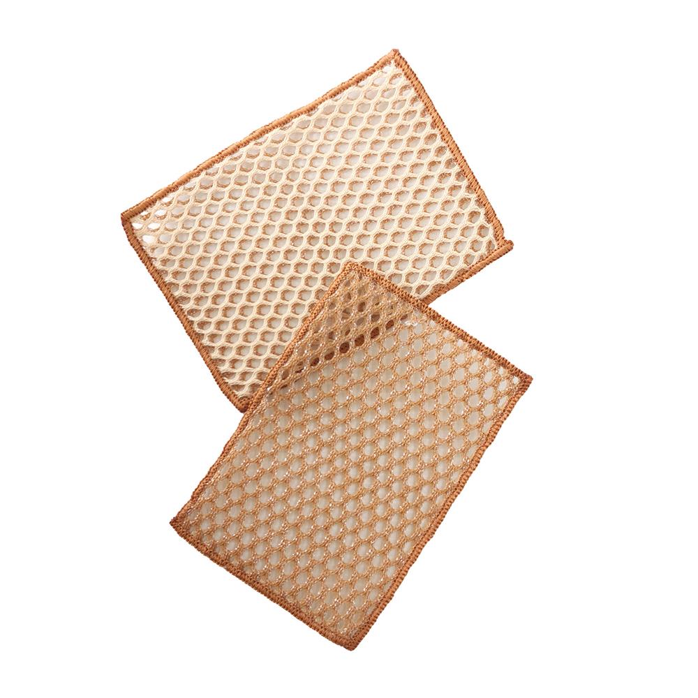 ผ้าตาข่ายล้างจาน 3 เลเยอร์ SCOTCH-BRITE GREENER CLEAN (แพ็ก 2 ชิ้น)