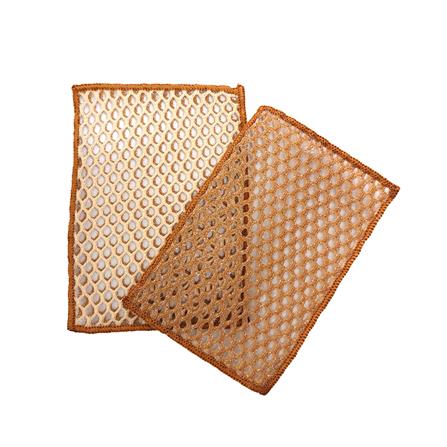 ผ้าตาข่ายล้างจาน 3 เลเยอร์ SCOTCH-BRITE GREENER CLEAN (แพ็ก 2 ชิ้น)_2