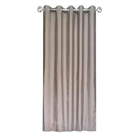 ผ้าม่าน EYELET HOME LIVING STYLE TADEO UV 160x220 ซม. สีน้ำตาล_0