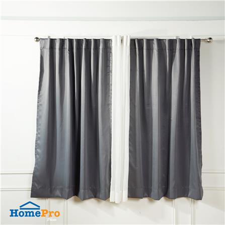 ผ้าม่านซ่อนหู HOME LIVING STYLE LUKAS UV 130x160 ซม. สีเทา_4