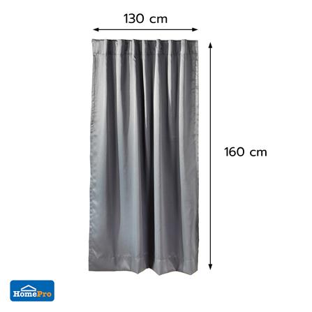 ผ้าม่านซ่อนหู HOME LIVING STYLE LUKAS UV 130x160 ซม. สีเทา_6