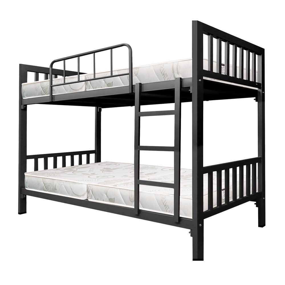 เตียง 2 ชั้น THAIBULL SST2F-TNR4-105 สีดำ/เบาะสีครีม