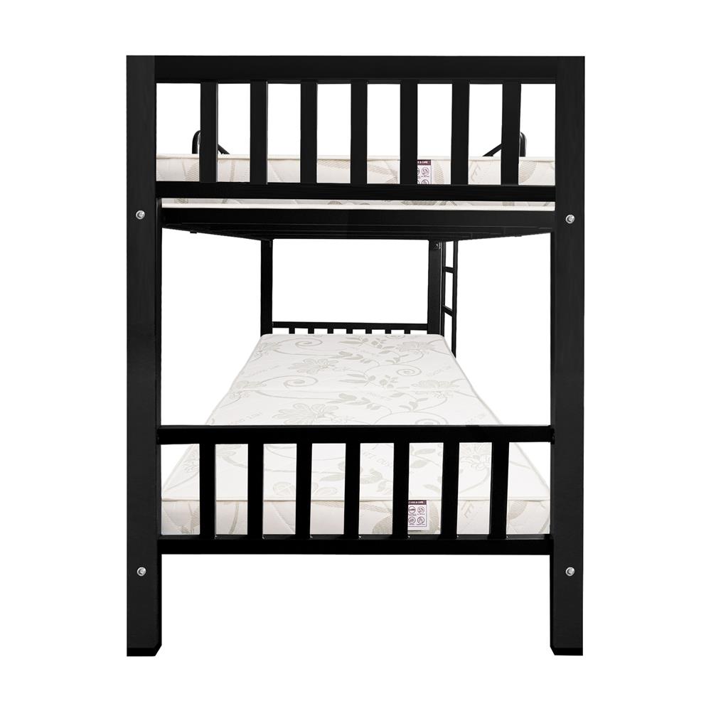 เตียง 2 ชั้น THAIBULL SST2F-TNR4-105 สีดำ/เบาะสีครีม