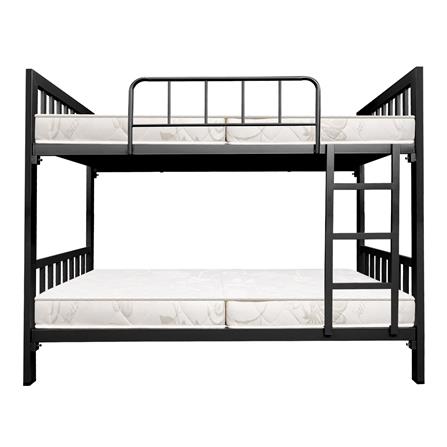 เตียง 2 ชั้น THAIBULL SST2F-TNR4-105 สีดำ/เบาะสีครีม_1