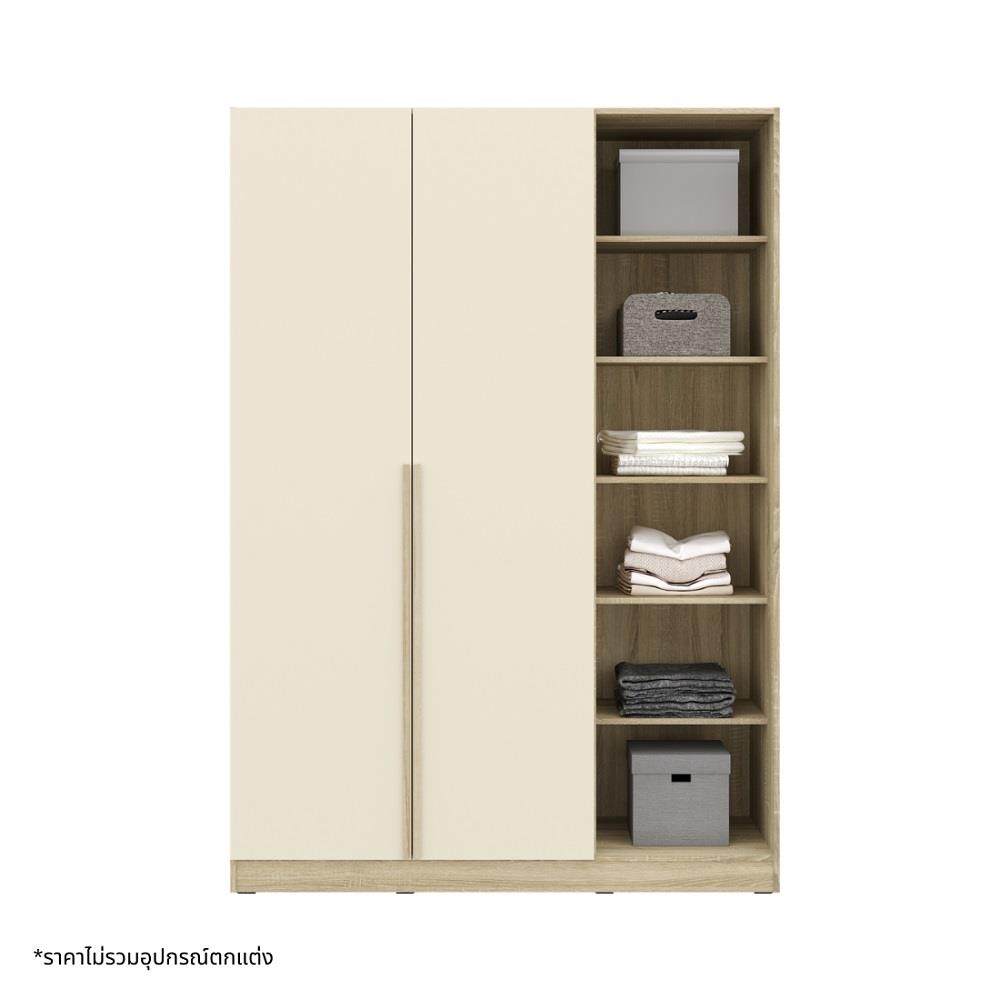 ชุดห้องนอน 6 ฟุต KONCEPT HANNIE 59063782 สีโซลิดโอ๊ค