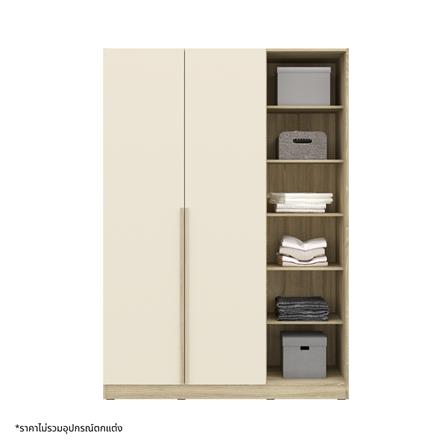 ชุดห้องนอน 6 ฟุต KONCEPT HANNIE 59063782 สีโซลิดโอ๊ค_3