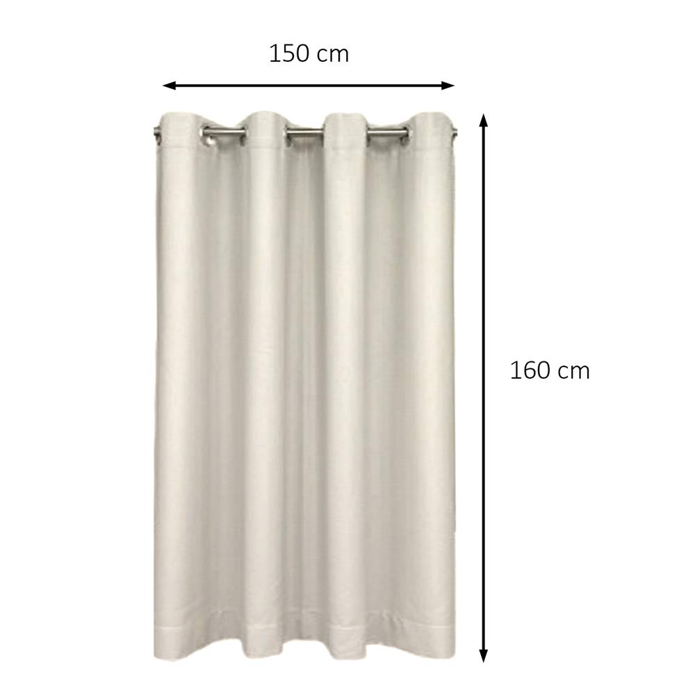 ผ้าม่าน EYELET HOME LIVING STYLE GROVE UV 150x160 ซม. สีครีม