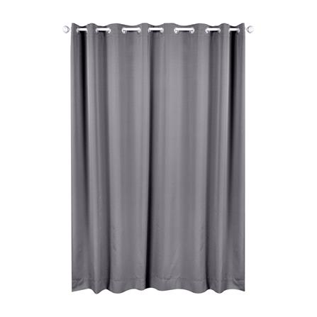 ผ้าม่าน EYELET HOME LIVING STYLE TADEO UV 270x220 ซม. สีเทา_0