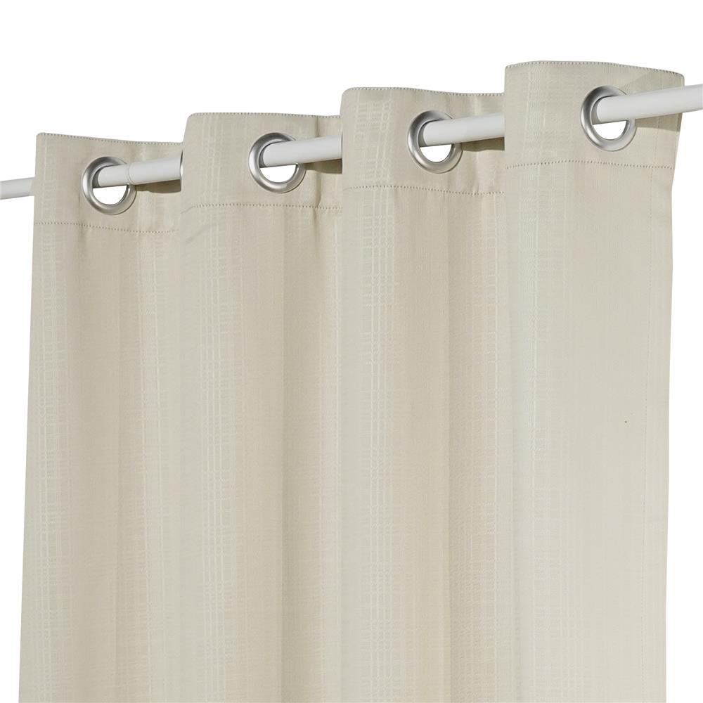 ผ้าม่าน EYELET HOME LIVING STYLE TARTAN UV 140x160 ซม. สีครีม