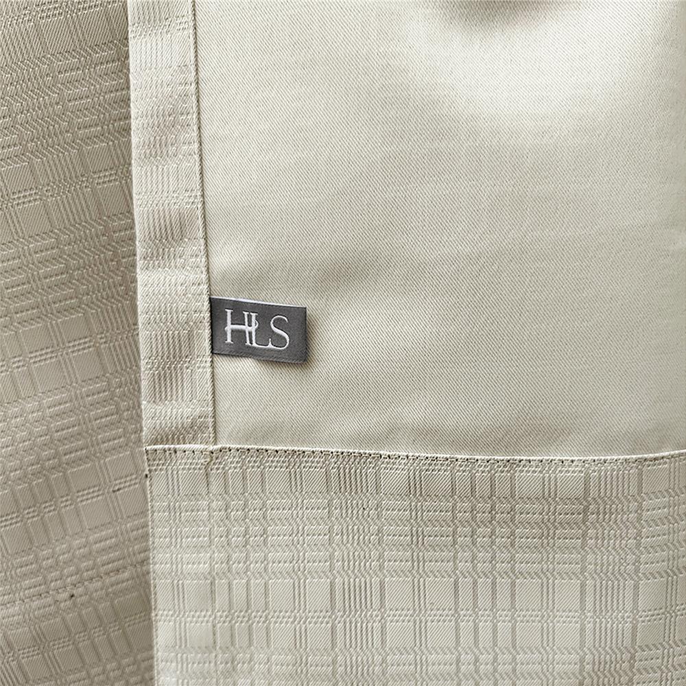 ผ้าม่าน EYELET HOME LIVING STYLE TARTAN UV 140x160 ซม. สีครีม