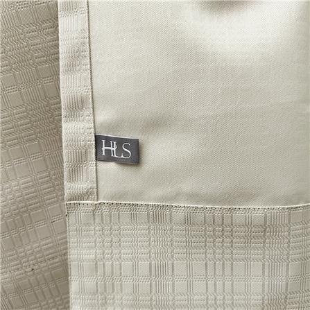 ผ้าม่าน EYELET HOME LIVING STYLE TARTAN UV 140x160 ซม. สีครีม_2