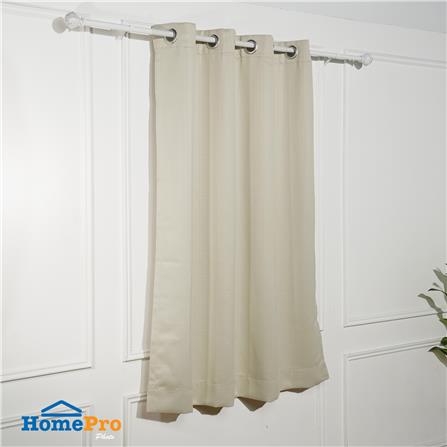 ผ้าม่าน EYELET HOME LIVING STYLE TARTAN UV 140x160 ซม. สีครีม_4