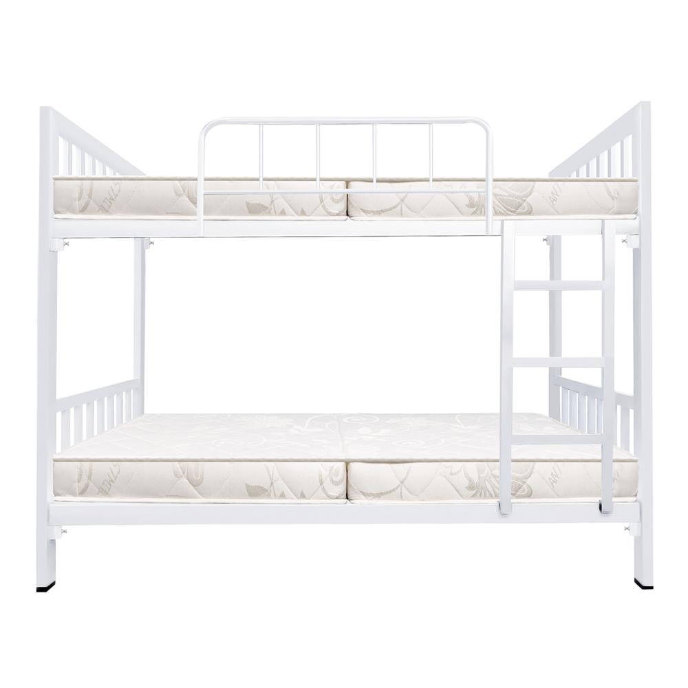 เตียง 2 ชั้น THAIBULL SST2F-TNR4-105 สีขาว/เบาะสีครีม