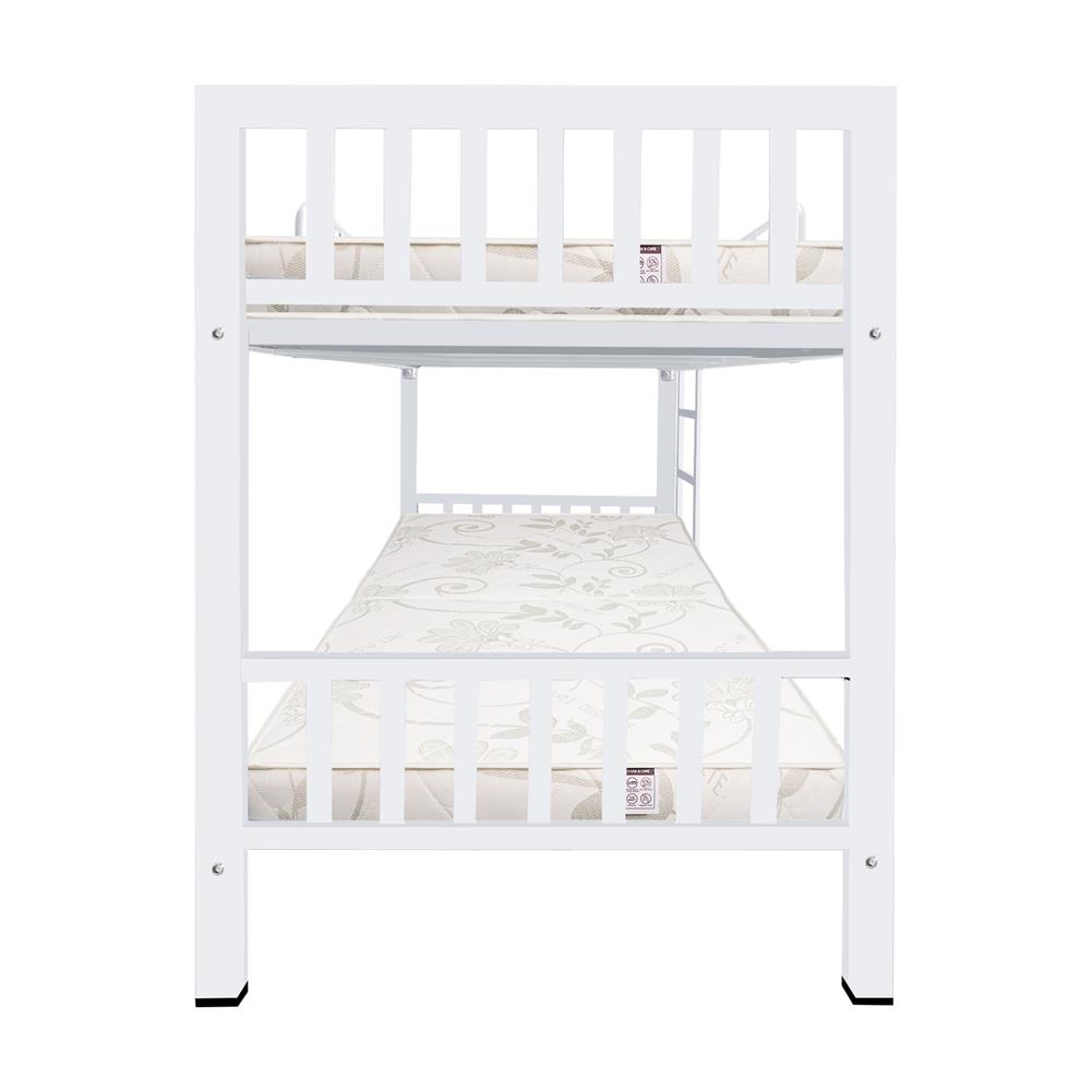 เตียง 2 ชั้น THAIBULL SST2F-TNR4-105 สีขาว/เบาะสีครีม