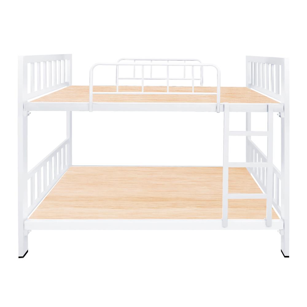 เตียง 2 ชั้น THAIBULL SST2F-TNR4-105 สีขาว/เบาะสีครีม