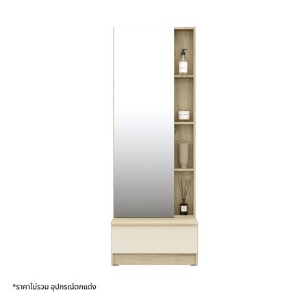 ชุดห้องนอน 6 ฟุต KONCEPT HANNIE 59063582 สีโซลิดโอ๊ค_5