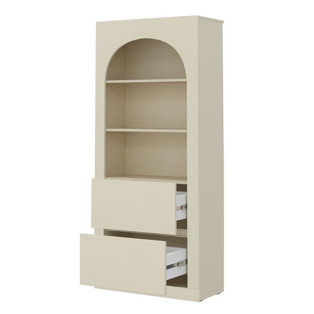 ตู้สูง บานผสม KONCEPT BLANCA 19241047 80 ซม. สีครีม