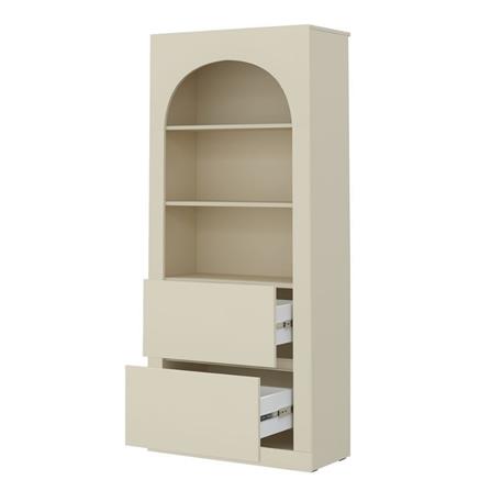 ตู้สูง บานผสม KONCEPT BLANCA 19241047 80 ซม. สีครีม_1