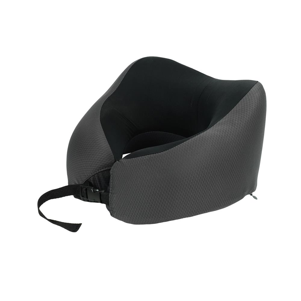 หมอนรองคอ HOME LIVING STYLE ROUTE-H 10x9.5 นิ้ว สีดำ