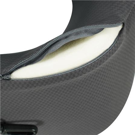 หมอนรองคอ HOME LIVING STYLE ROUTE-H 10x9.5 นิ้ว สีดำ_5