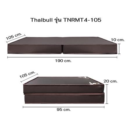 เตียง 2 ชั้น THAIBULL SST2F-TNR4-105 สีน้ำตาล_4