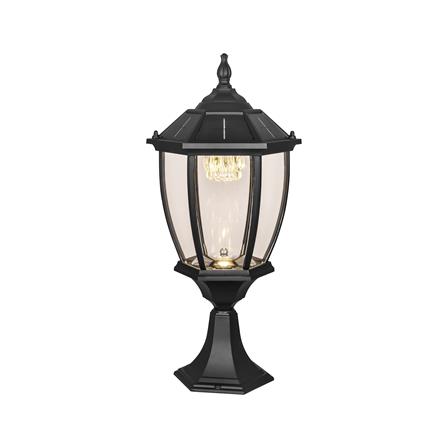 ไฟหัวเสา SOLAR CARINI 1602FL 3 วัตต์ DAYLIGHT/COOL WHITE/WARM WHITE สีดำ_0