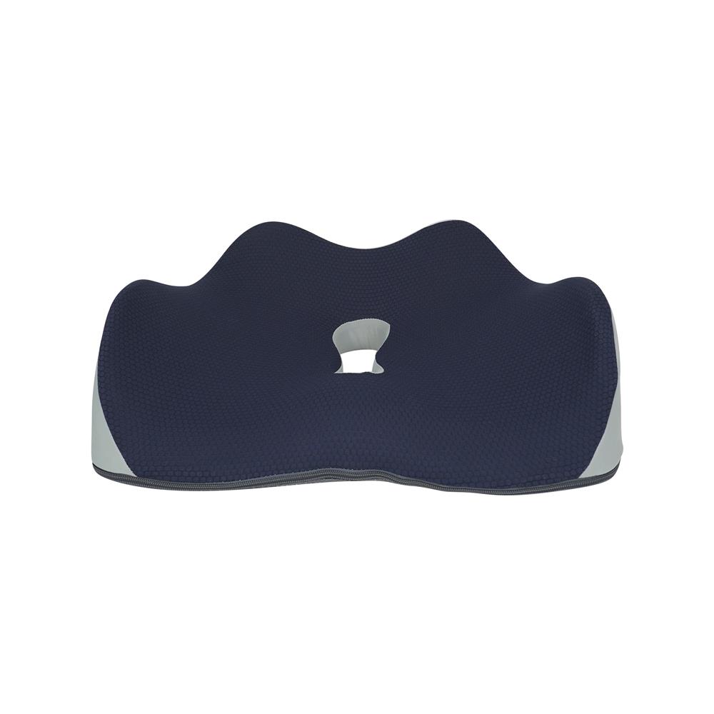 เบาะรองนั่ง HOME LIVING STYLE CLEO-H 17.5x14 นิ้ว สีน้ำเงิน/เทา