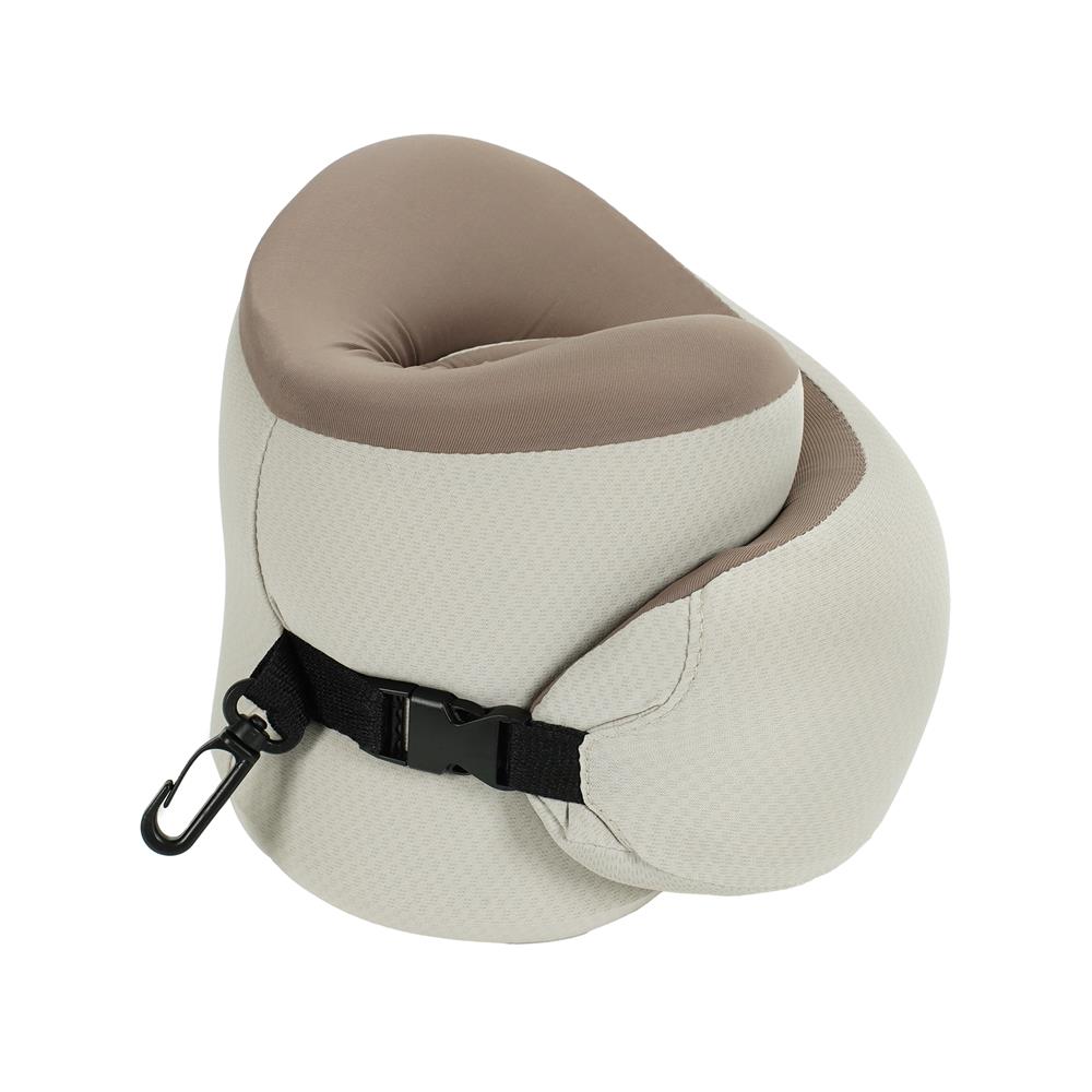 หมอนรองคอ HOME LIVING STYLE ROUTE-H 10x9.5 นิ้ว สีน้ำตาล