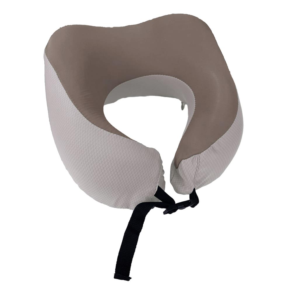 หมอนรองคอ HOME LIVING STYLE ROUTE-H 10x9.5 นิ้ว สีน้ำตาล