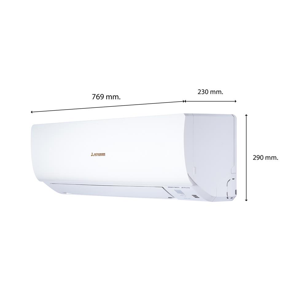 แอร์ผนัง MITSUBISHI HEAVY DUTY DXK13CYV-W1 12400 บีทียู