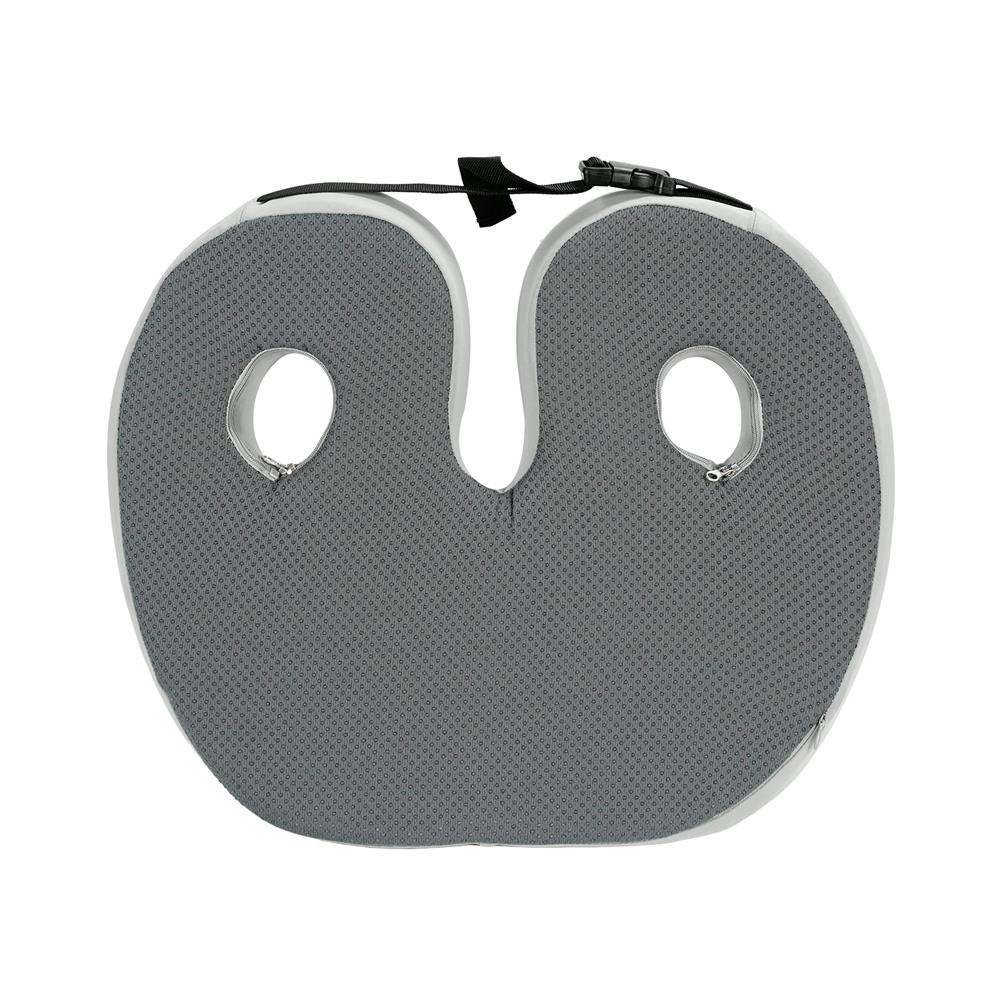 เบาะรองนั่ง HOME LIVING STYLE CLEO-H 18.5x15 นิ้ว สีน้ำเงิน/เทา