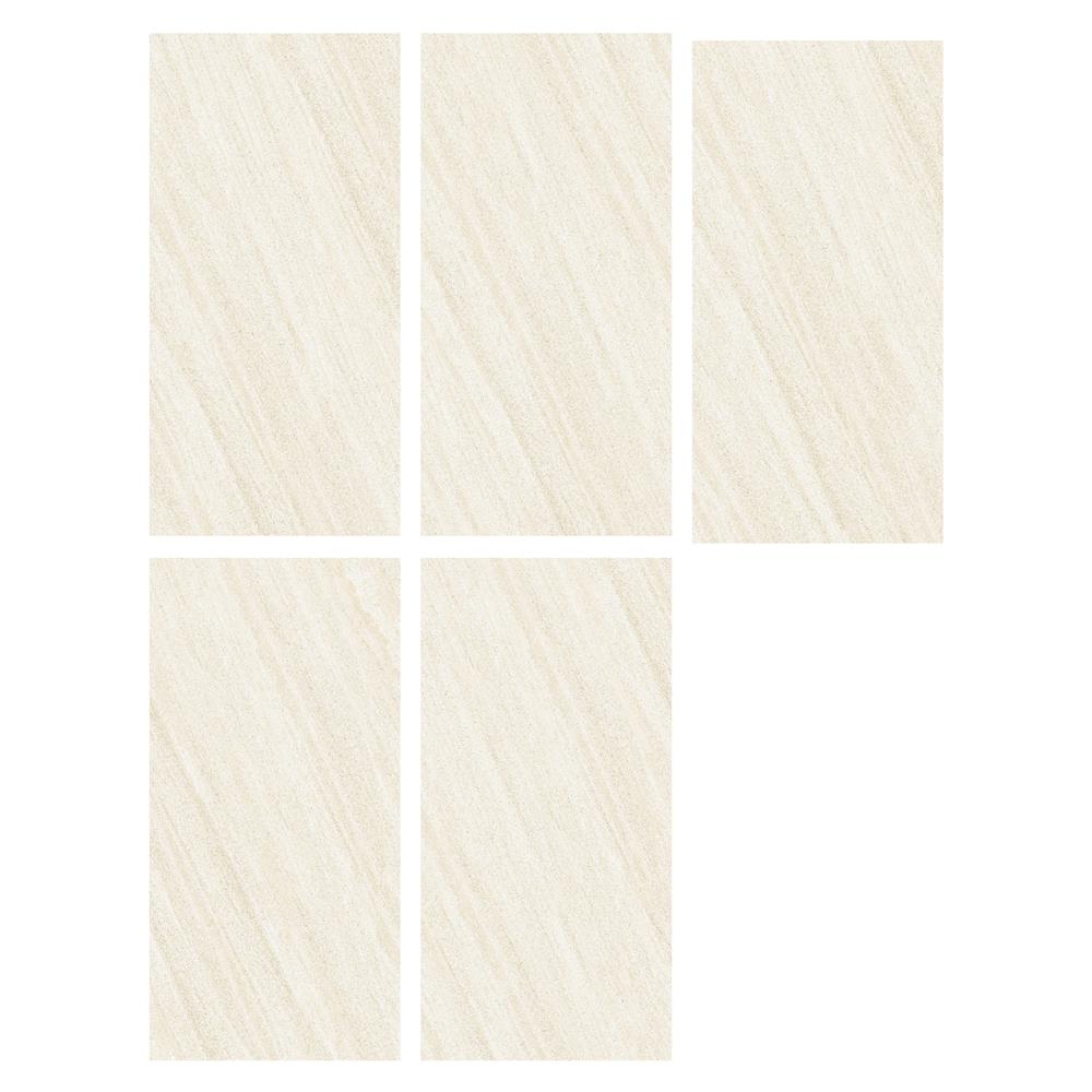 กระเบื้องพื้นพอร์ซเลน 60x120 ซม. COTTO คาริปโซ เบจ PM 1.44 ตร.ม.