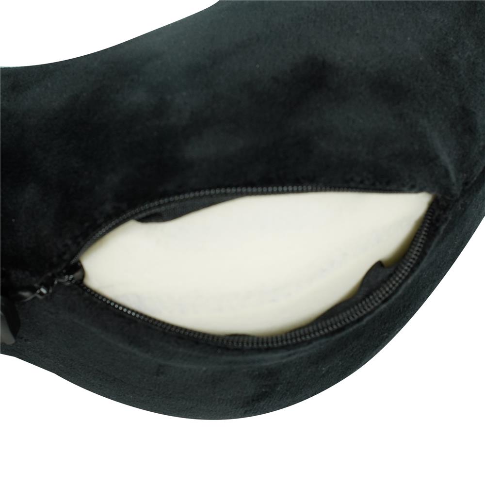 หมอนรองคอ HOME LIVING STYLE ROSSELL-H 11x10.5 นิ้ว สีดำ