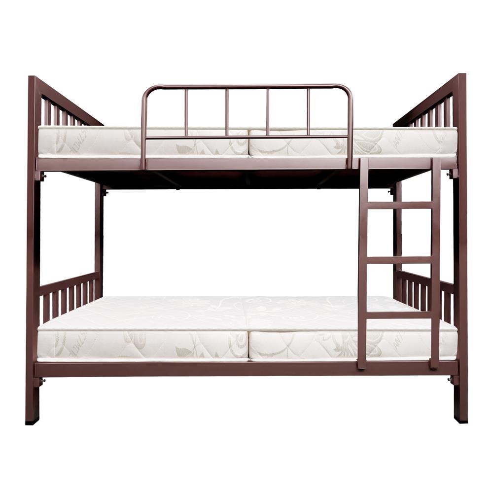 เตียง 2 ชั้น THAIBULL SST2F-TNR4-105 สีน้ำตาล/เบาะสีครีม