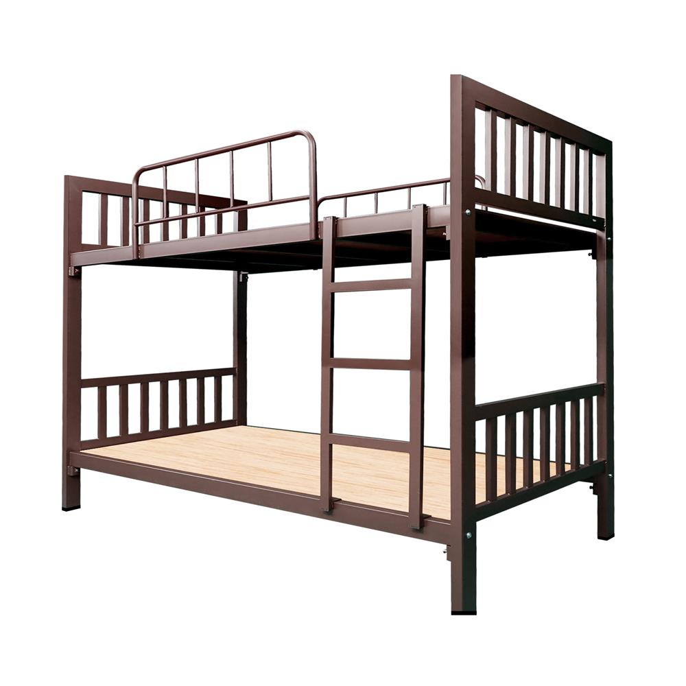 เตียง 2 ชั้น THAIBULL SST2F-TNR4-105 สีน้ำตาล/เบาะสีครีม