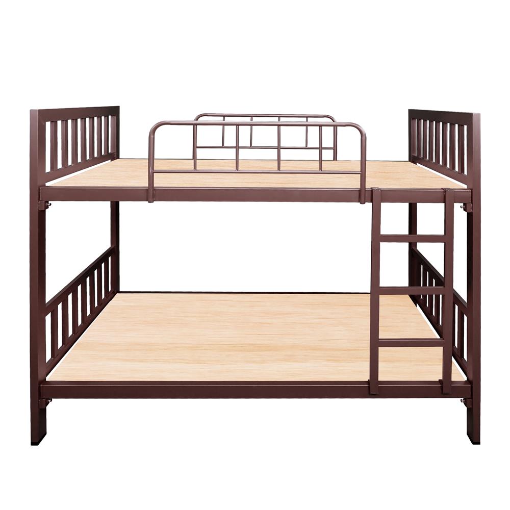 เตียง 2 ชั้น THAIBULL SST2F-TNR4-105 สีน้ำตาล/เบาะสีครีม