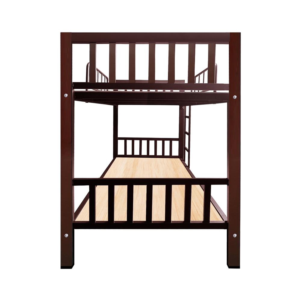 เตียง 2 ชั้น THAIBULL SST2F-TNR4-105 สีน้ำตาล/เบาะสีครีม