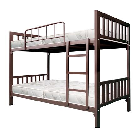 เตียง 2 ชั้น THAIBULL SST2F-TNR4-105 สีน้ำตาล/เบาะสีครีม_0