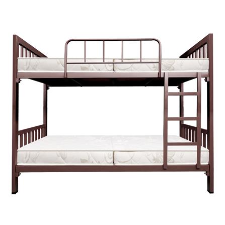 เตียง 2 ชั้น THAIBULL SST2F-TNR4-105 สีน้ำตาล/เบาะสีครีม_1