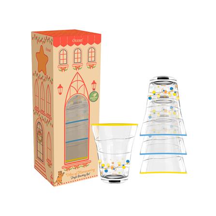 ชุดแก้วน้ำ 300 มล. OCEAN GLASS JINGLE (แพ็ก 4 ใบ)_1